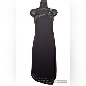 Express black one shoulder dress size 6